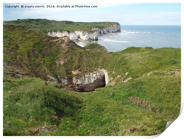 Flamborough Print by angela morris