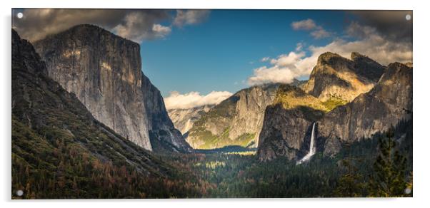 Yosemite Valley, Tunnel View Acrylic by Gareth Burge Photography
