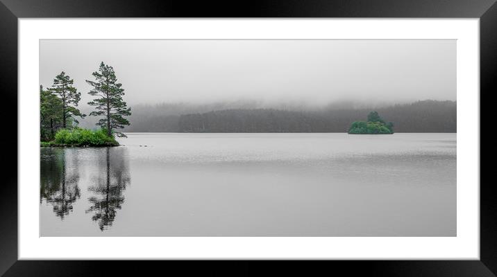 Silent and Still Framed Mounted Print by Lynda Simpson