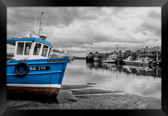 Seahouses Framed Print by Northeast Images