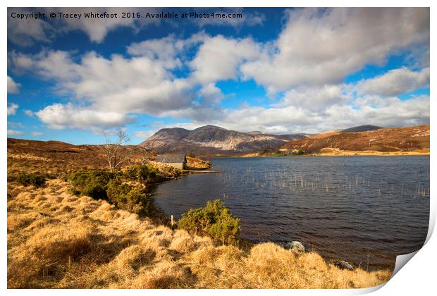 Loch Stack  Print by Tracey Whitefoot