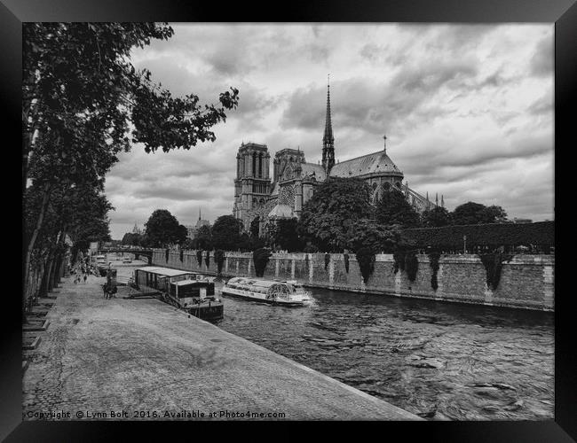 Notre Dame Paris Framed Print by Lynn Bolt