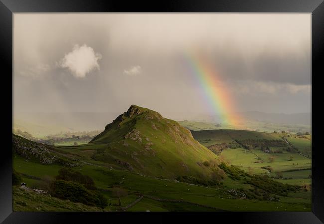 Chrome Hill Rainbow Framed Print by James Grant