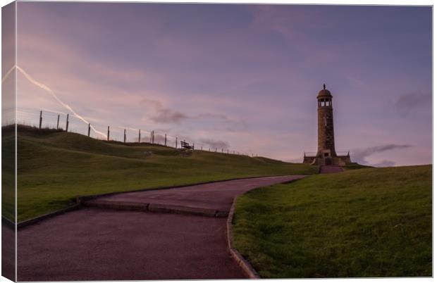 Crich Stand Memorial Canvas Print by James Grant