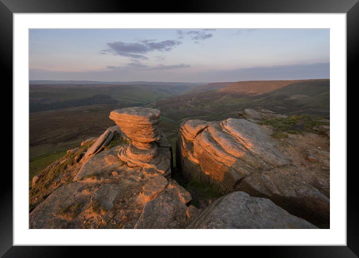 Fairbrook Naze Sunset Framed Mounted Print by James Grant