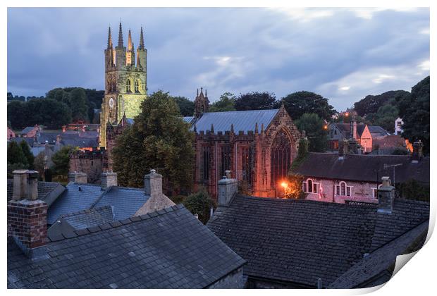 Tideswell Cathedral Of The Peak Print by James Grant