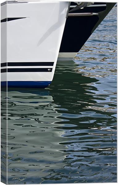 Yachts Canvas Print by David French