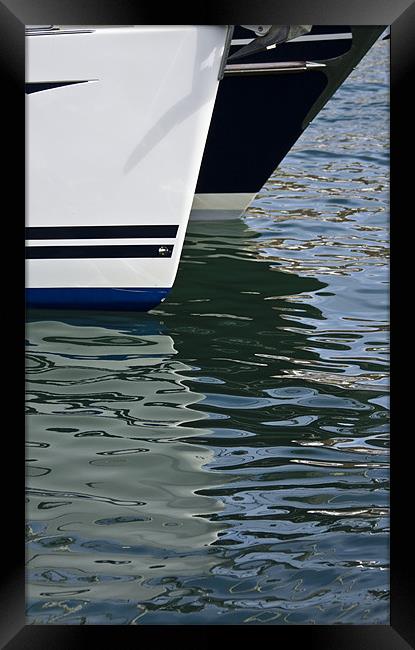 Yachts Framed Print by David French