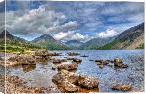 Wastwater Canvas Print by Simon Wells