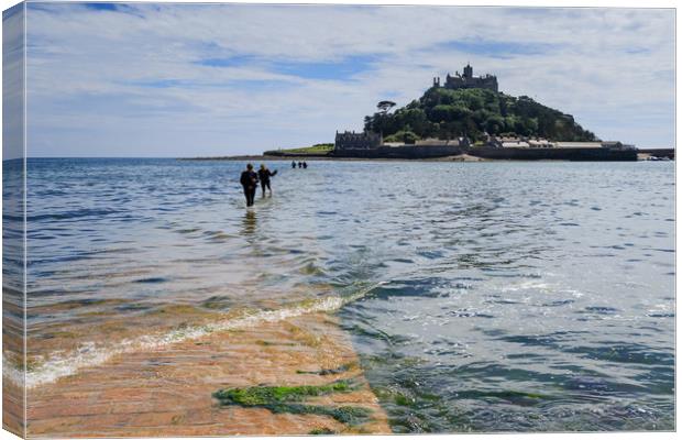 st michaels mount   Canvas Print by chris smith