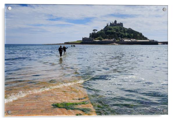 st michaels mount   Acrylic by chris smith