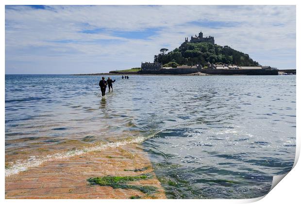 st michaels mount   Print by chris smith