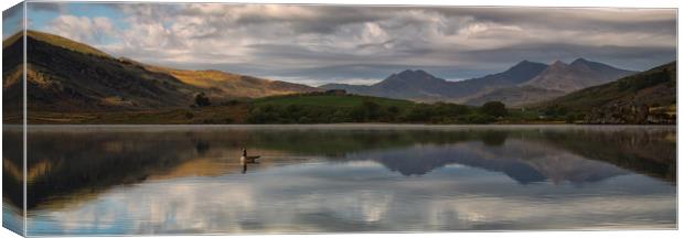 Snowdon panoramic Canvas Print by Rory Trappe