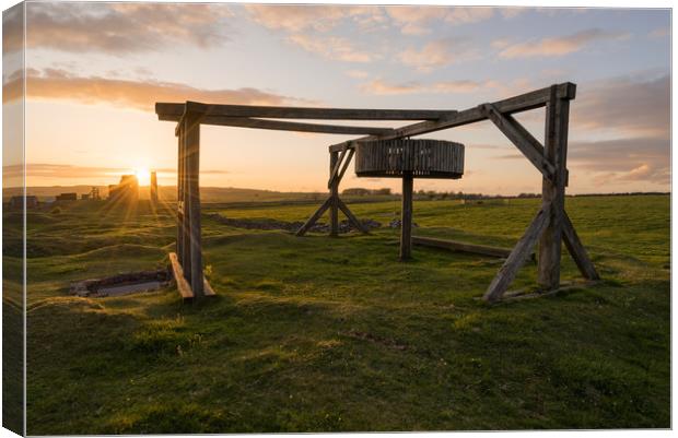 Magpie Mine  Canvas Print by James Grant