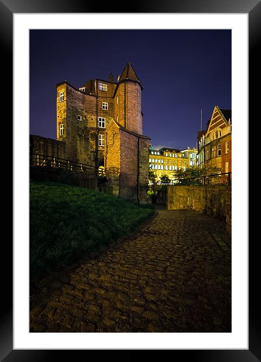 The Black Gate - Newcastle upon Tyne Framed Mounted Print by David Lewins (LRPS)