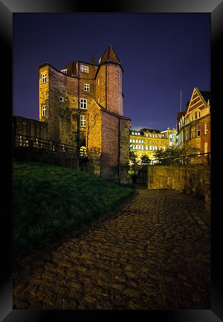The Black Gate - Newcastle upon Tyne Framed Print by David Lewins (LRPS)