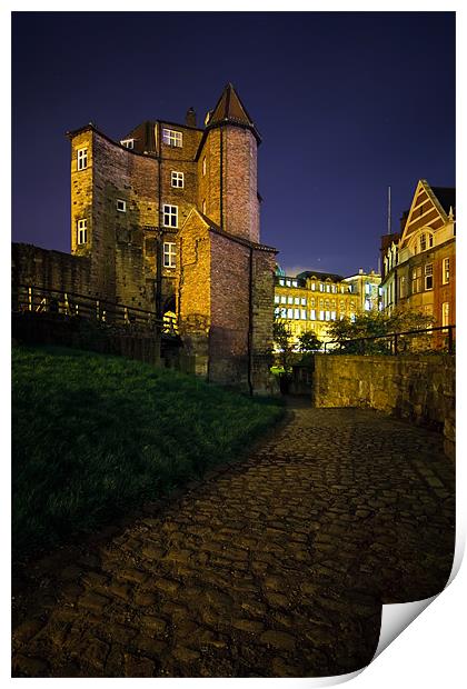 The Black Gate - Newcastle upon Tyne Print by David Lewins (LRPS)