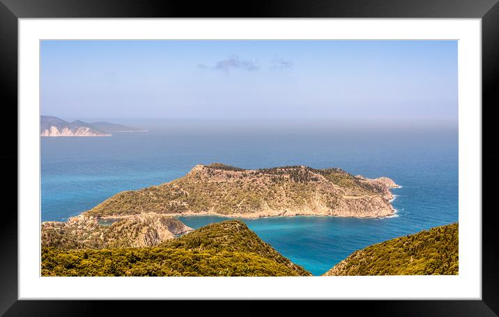 Assos is amazing............ Framed Mounted Print by Naylor's Photography