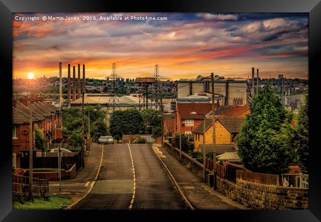 Rotherham Steel Framed Print by K7 Photography
