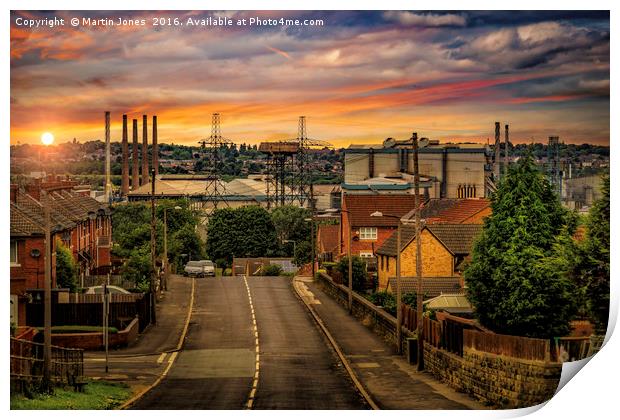 Rotherham Steel Print by K7 Photography