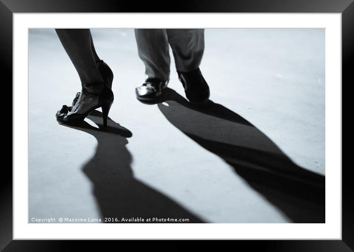 tango Framed Mounted Print by Massimo Lama