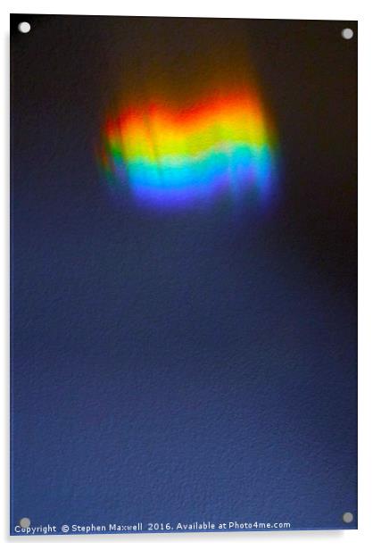 Refraction               Acrylic by Stephen Maxwell