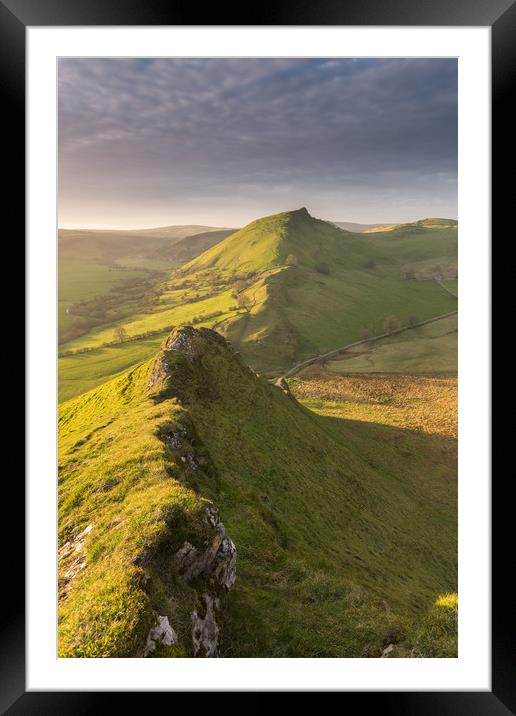 Parkhouse Hill Sunset Framed Mounted Print by James Grant