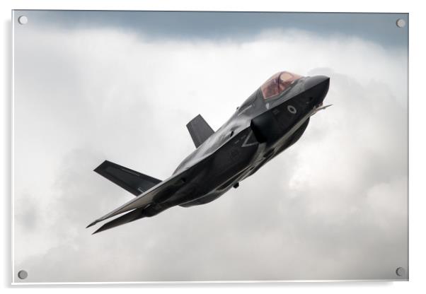 RAFs New Fighter Acrylic by J Biggadike