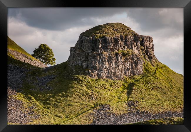 Gibbet Rock - Peters Stone Framed Print by James Grant