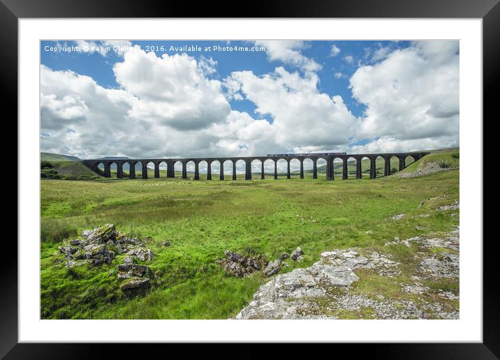 Ribbleead Viaduct Framed Mounted Print by Kevin Clelland