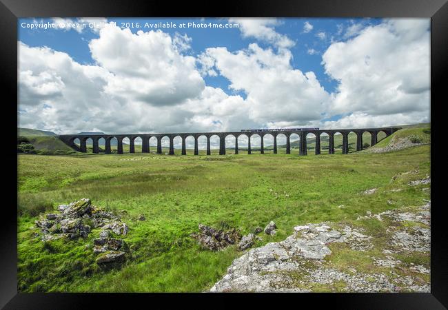 Ribbleead Viaduct Framed Print by Kevin Clelland
