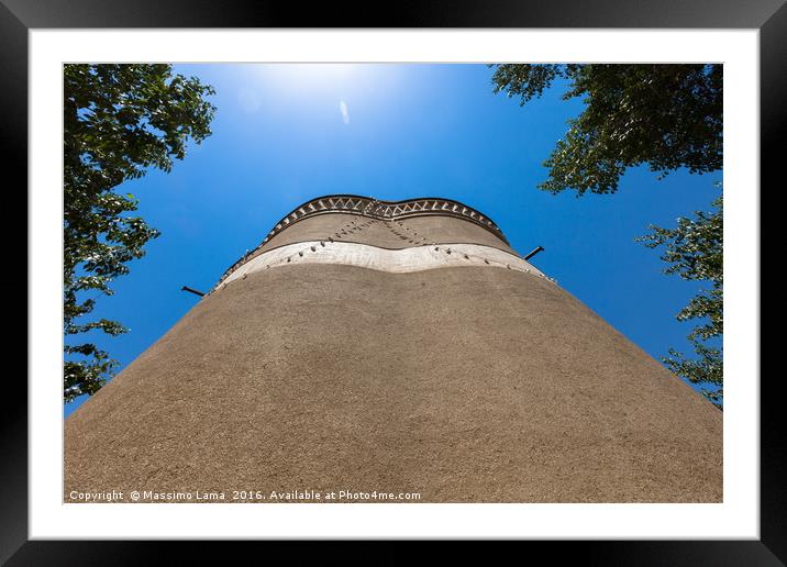 Dovecote Framed Mounted Print by Massimo Lama