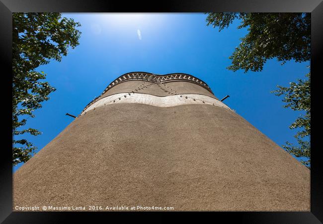 Dovecote Framed Print by Massimo Lama