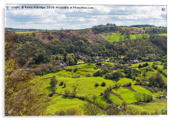 Heights of Abraham view Acrylic by Beata Aldridge