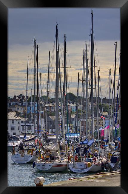 Weymouth Harbour Framed Print by David French