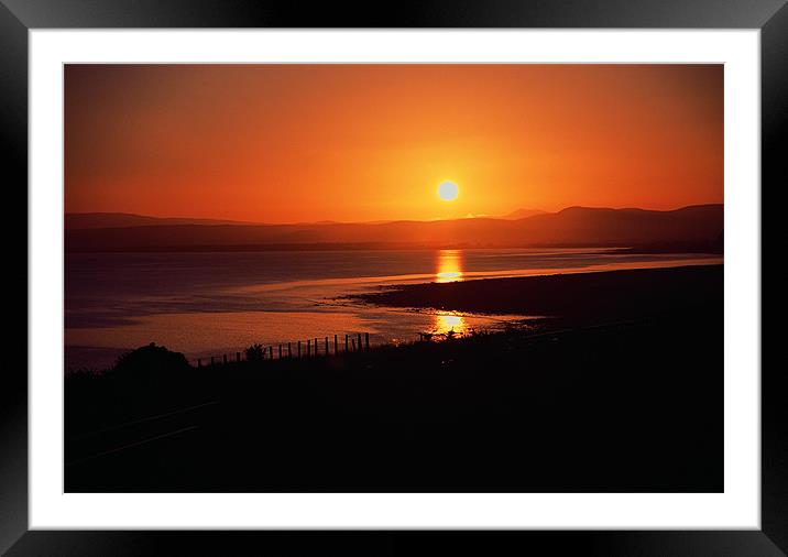 Sunrise over Dornach Framed Mounted Print by Derek Wallace