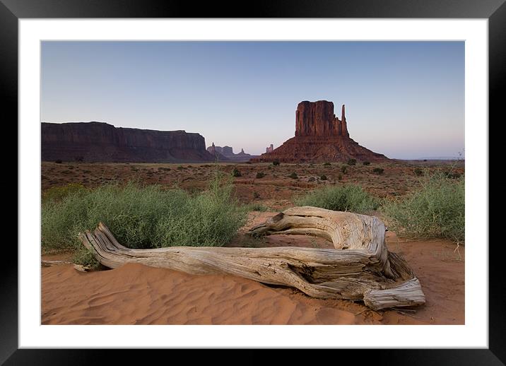 Monument Valley Framed Mounted Print by Michael Treloar