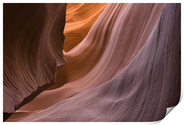 Antelope Canyon Print by Michael Treloar