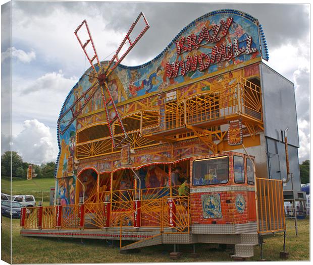 Funfair Canvas Print by Chris Day