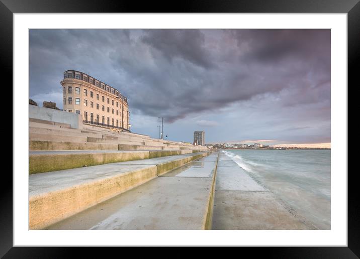 Margate and The Rokka Framed Mounted Print by Ian Hufton