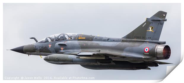 Mirage 2000N of Ramex Delta Print by Jason Wells