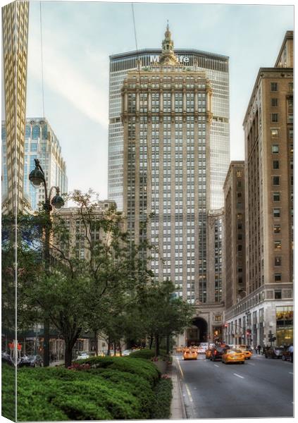 Park Avenue Midtown Canvas Print by Belinda Greb