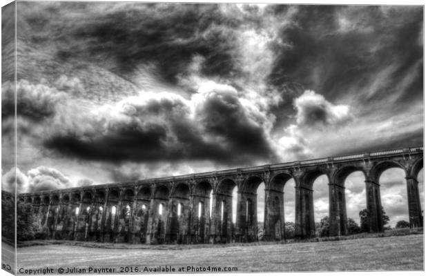 Ouse Valley Viaduct Canvas Print by Julian Paynter