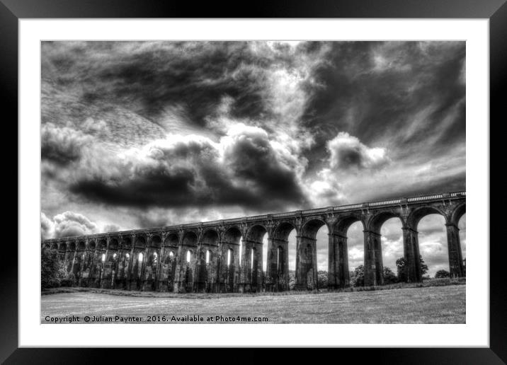 Ouse Valley Viaduct Framed Mounted Print by Julian Paynter