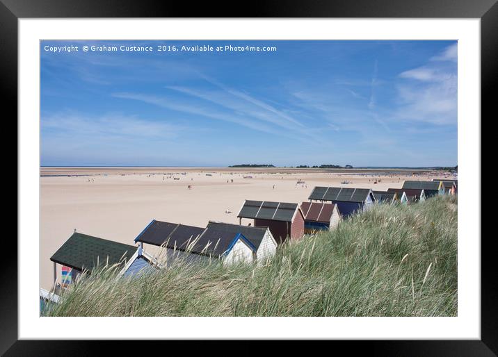 Wells next the Sea Framed Mounted Print by Graham Custance