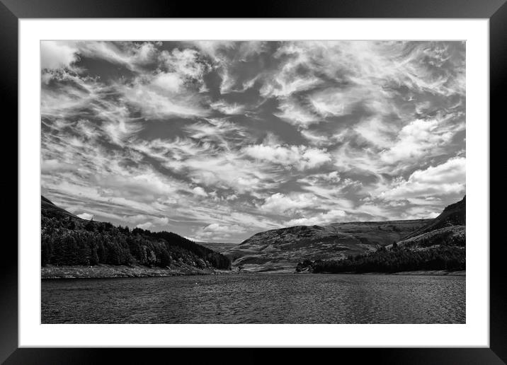 Cloudy Skies Framed Mounted Print by Andy Smith