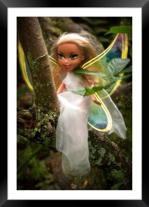 Fairy Framed Mounted Print by Jeni Harney