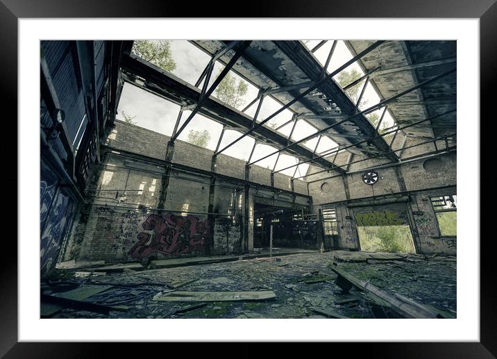 Derelict Warehouse Framed Mounted Print by Svetlana Sewell