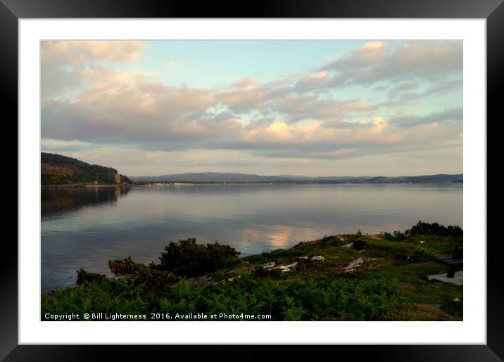 Across Tralee Bay Framed Mounted Print by Bill Lighterness