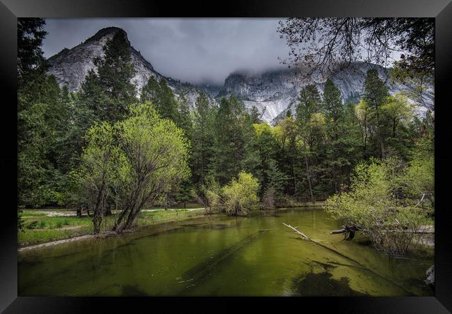 Tanya Creek, Yosemite National Park Framed Print by Gareth Burge Photography
